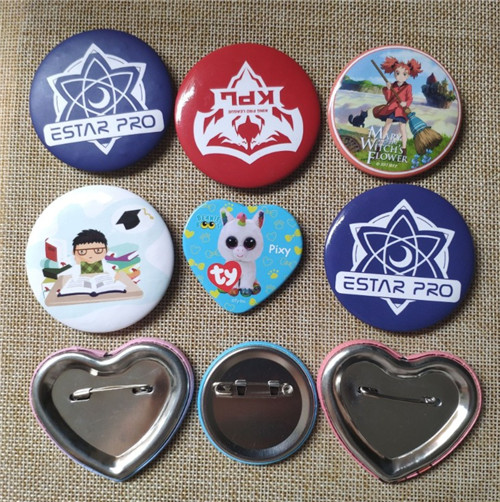 Tin Button Badges 11